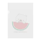 sari'sのI love watermelon Clear File Folder