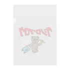 Kujiroku Travelerの久慈六郎の新作アイテム２０２５ Clear File Folder