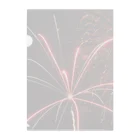Monokomono+のハワイの花火・画像① クリアファイル