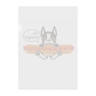 キッズモード某のホットドッグテリア Clear File Folder