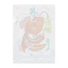 OKAMEの跳ね金魚 Clear File Folder