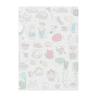 いそがしくてもメシのたべものふれんず Clear File Folder