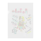 ねこぜや のROBOBO🤖「どんちゃんロボ」 Clear File Folder