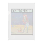 nidan-illustrationのMAX GALAXY Clear File Folder