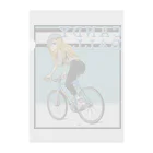 nidan-illustrationのCANDY BALL (fixie girl) Clear File Folder