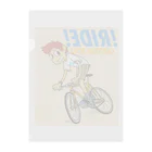 nidan-illustrationの!RIDE! (CARTOON STYLE) Clear File Folder