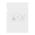 Yokokkoの店のCats × Cards Clear File Folder
