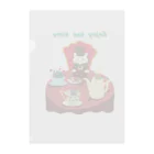 Yokokkoの店のEnjoy tea party♪ Clear File Folder