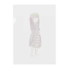 IZANAMI by Akane Yabushitaの【タイの人々】モン族の女の子 クリアファイル