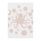 水島ひねの蛸と水玉 Clear File Folder
