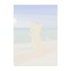 きねこやのきねことビーチ Clear File Folder