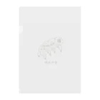 すとろべりーガムFactoryの最強生物 クマムシ no.2 Clear File Folder