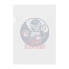 LUCHAのFRONT HIGH KICK Clear File Folder