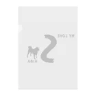 onehappinessのMY LOVE SHIBA（柴犬） Clear File Folder