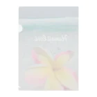 ハワイ-611のpuameria by the sea Clear File Folder