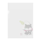 黒柴の梅吉でやんすの改・釣れてもぅたでやんす！ Clear File Folder