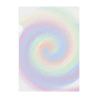 AQ-BECKのpsychedelic-Swirl クリアファイル