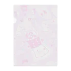 かわいいもののおみせ　いそぎんちゃくのゆめかわナースちゃん Clear File Folder