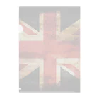 AQ-BECKのGRUNGE-flag_UK Clear File Folder