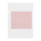 inko andのコーム Clear File Folder