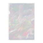 アオムラサキの色彩の羽根　006a Clear File Folder
