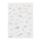 るい＠自然科学グッズの深海生物の世界 Clear File Folder