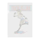 nidan-illustrationの"ROLLER DERBY" Clear File Folder