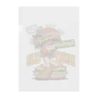 nidan-illustrationの"HUNGRY CLUB" Clear File Folder