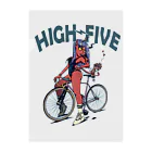 nidan-illustrationの"HIGH FIVE" クリアファイル