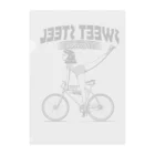 nidan-illustrationの"SWEET STEEL Cycles" #1 Clear File Folder