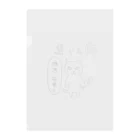 福猫商会の肉より魚 Clear File Folder