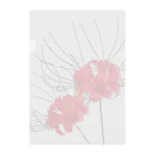 s-bloomの折り紙　彼岸花 Clear File Folder
