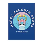 Happy Penguin 🐧のHPBロゴ(両面) クリアファイル