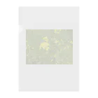 Studio  BLUEのFlowers Clear File Folder