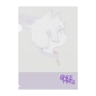 酒丸酔子🐱🍺のタバコと猫耳ー名前書くスペースがあるよー Clear File Folder