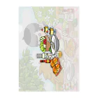 イノシシライフ INOsisiLIFEのふゆゆんとぼさいのの食卓 Clear File Folder