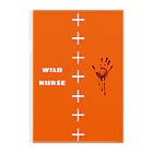 No.9 -number nine- (suzuri支店)のwild nurse シリーズ。Orange Clear File Folder