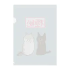 おいくろの極秘ねこ Clear File Folder