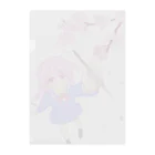 SWEET＆SPICY 【 すいすぱ 】ダーツのこれからよろしくね　背景無し Clear File Folder