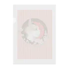 野田　尚花の桜と三毛猫 Clear File Folder