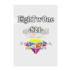 ストリートファッションはEighTwOne-821-(えいとぅーわん はちにーいち)のDIAMOND クリアファイル