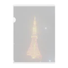 shumoreの2021/3/27/東京Tower Clear File Folder