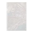 世界の絵画アートグッズの吉田 博 《櫻八題 弘前城》 Clear File Folder