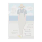 キッズモード某の海と麦わら帽の青年 Clear File Folder