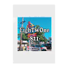 ストリートファッションはEighTwOne-821-(えいとぅーわん はちにーいち)のEighTwOne‐821-LOGO クリアファイル