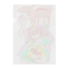 もぬやのみんなだれかのTシャツ Clear File Folder