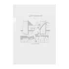 MUSUMEKAWAIIの0417「恐竜の日」英語版 Clear File Folder