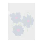 inko andのflower Clear File Folder