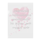 minohiのHEART＆VOICE　 クリアファイル