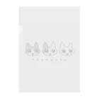 Doggerelのほごねこさくらねこ Clear File Folder